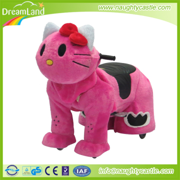 2016 Shopping Mall Cute Kids Battery Walking Electric Animal Car