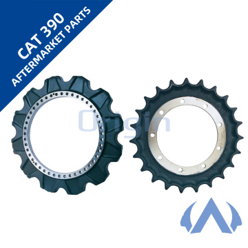 CAT390 Excavatrice Pièces de chariot Sprocket Segment Group