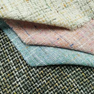 Boucle fashion yarn dyed design fabric