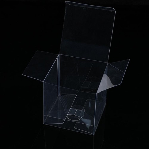 Luxury gift plastic cube pvc clear box