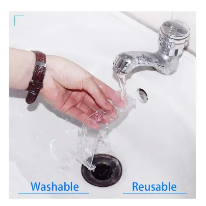 Transparent Sticky Nano Removable Reusable Washable Tape