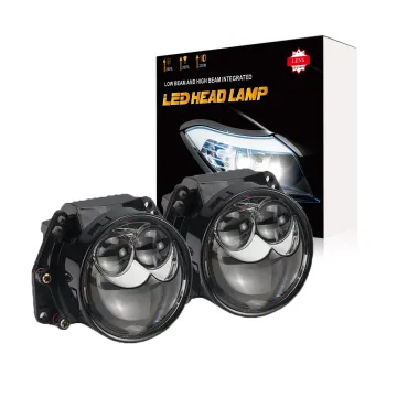 High Brightness 3 Inch Bi-LED Laser Lens H4 H7 9005 12V 24V Headlight Projector