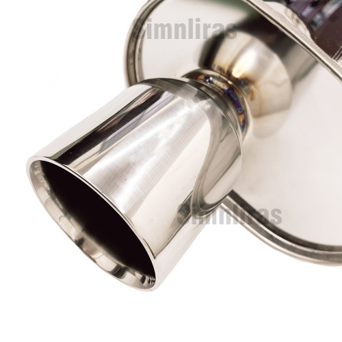 Stal nierdzewna moxin catback wydech pasuje 92-95 Honda del Sol