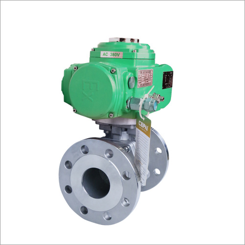 High Safety Electric O-shaped Ball Valve