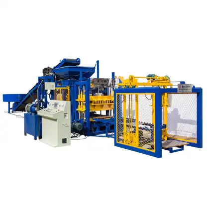 Automatic Concrete Hollow Block Making Machine - Cement Making Machinery