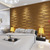 Plant fiber waterproof decorative brick design 3d wall panels 3d tiles
