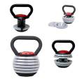 الحديد النقدي القابل للتعديل kettlebell قبضة الوزن المحمولة