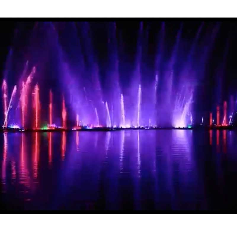 Colorful Dancing Musical Fountain Show