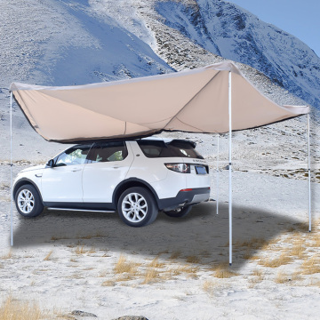 Waterproof 420D Oxford Fox Wing Side Awning for Outdoor Car Camping