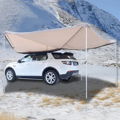Waterproof 420D Oxford Fox Wing Side Awning for Outdoor Car Camping