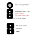 Home FTTH Drop single core Fiber Optic Cable