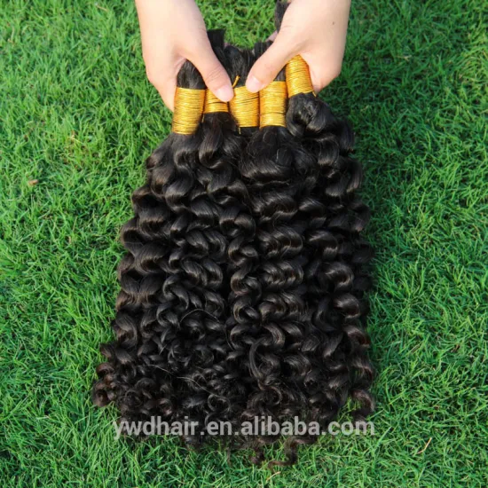 10-40INCH 8A Unprocessed Brazlian Virgin Hair Kinky Curly Raw Unprocessed Virgin Hair Brazilian Bulk Hair For Braiding Curly