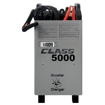 KARJOYS Portable Smart Car Battery Charger 12/24V Auto Power Bank Booster with USB Connection and Digital Display