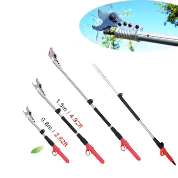 Electric Scissors for Garden Cutting - Long Handle Trimmers with 35mm Cutting Diameter
