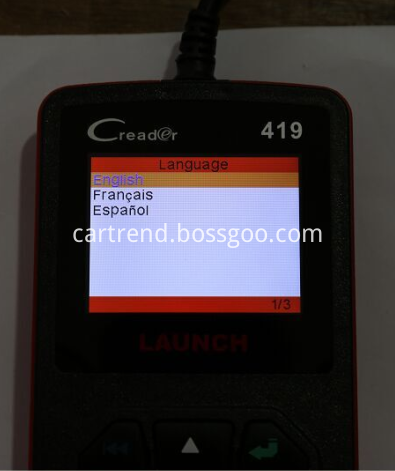 Launch CReader 419 