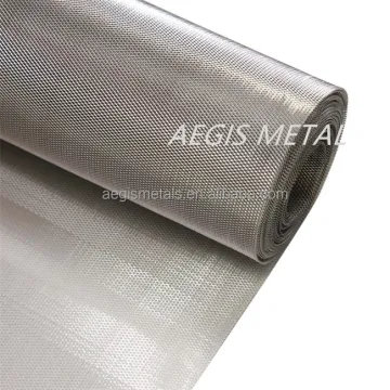 Wastewater Treatment Stainless Steel Mesh Screen 20-50 Mesh UNS31803 Duplex 2205/2507 SAF2205/32750