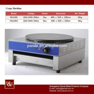 Good Quality Electric Crepe Machine for Snack Shop