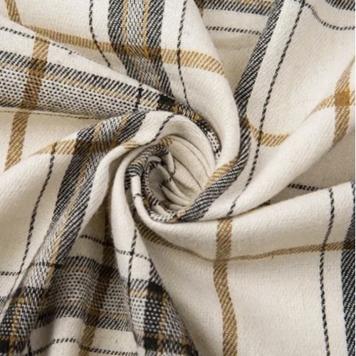 100% de algodón suave de franela de franela tela