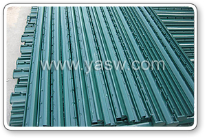 PVC Coated Metal Quick Post Garden Fence (Anjia-091)
