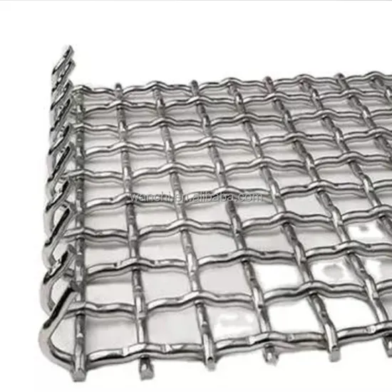 Wholesale Mesh Crimped Wire Sieving Screen