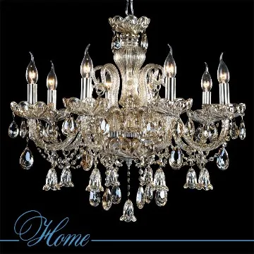 pendant sphere crystal light