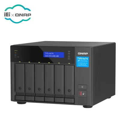 QNAP TVS-h674-i3 6-Bay QuTS-hero NAS Networking Storage