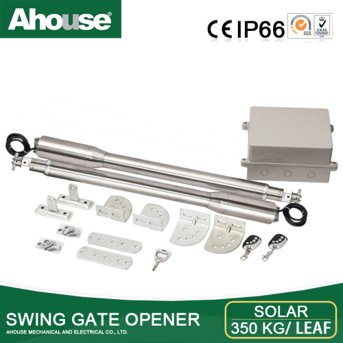 Ahouse 700kg Solar & Electric Supply, Using Remote Control, CE Approved Swing Gate Opener (EM)