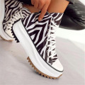 Lady Tjocksoled Canvas Shoes