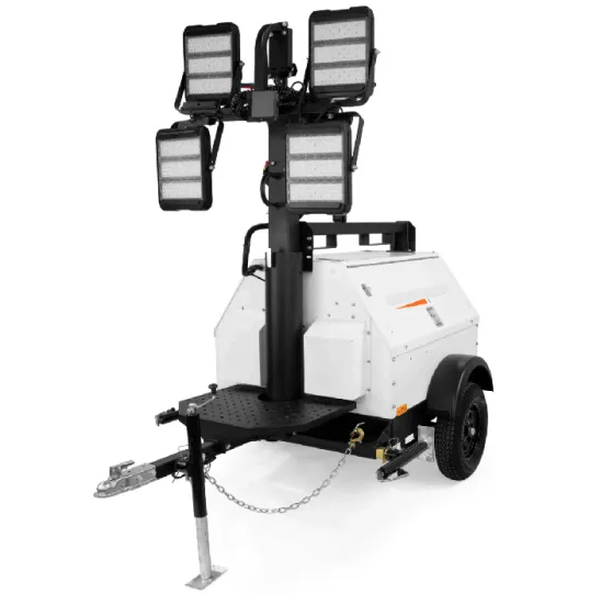 Portable LED Trailer Light Tower Prices: 5KW, 6KW, 10KW Generator-Powered Balloon Lights for 7M, 9M Towers