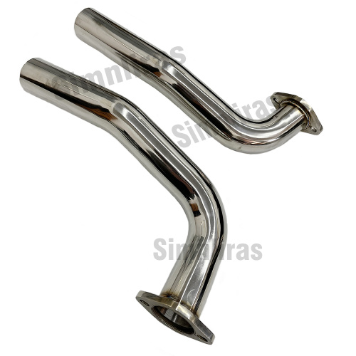 Polished Bstainless Achs Back Auspuffrohr mit Spitzen für Subaru WRX & STI 15-21