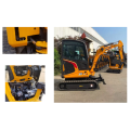 XN28 Bagger pequeno com cabine e motor Yanmar