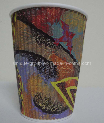 Ripple Wall Paper Cup 12oz -colorful, High Quality Ripple Wall Paper ...