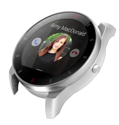 2015 Fashionable Round Screen Smartwatch / Bluetooth4.0 NFC Smart Watch