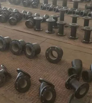 Mopvc flanged socket and DI Flanged Bend
