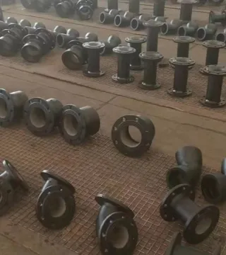Mopvc flanged socket and DI Flanged Bend