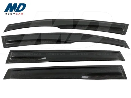 Carbon Fiber Window Visor Sunrain Guard for 2005-2010 Honda Odyssey