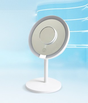 Specchio del desktop a singolo lato oem specchio da trucco a led oem