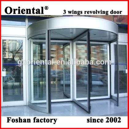 3 wings & 4 wings manual revolving doors