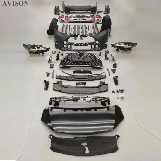 High-Quality Auto Body Kit for Alphard/Velfire 2019-2021 Conversion to Lexus LM with Bumper Grille