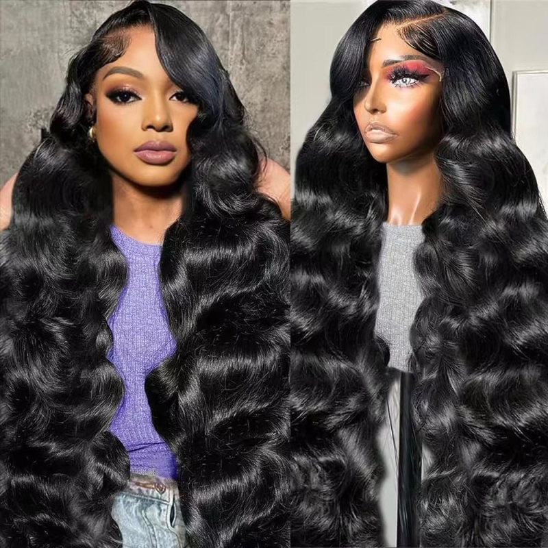 Virgin Human Hair Lace Front Wig Brazil