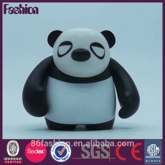Panda funko pop vinyl figure,custom mini cartoon 3d vinyl figure toy