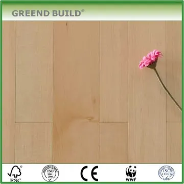 White maple soild wood flooring