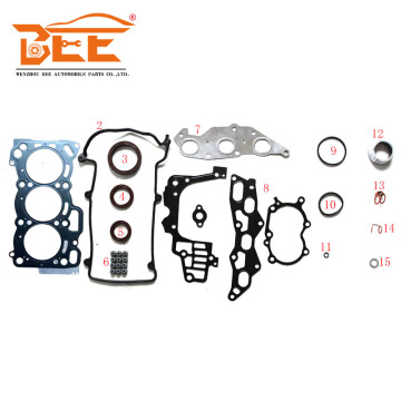 Silinder Gasket untuk Dahatsu 04111-97206 1111597201 0411197206 11115-97201