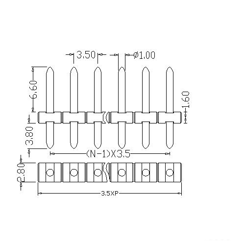PCB Screw Terminal Block Pitch:3.50mm China Manufacturers Suppliers ...