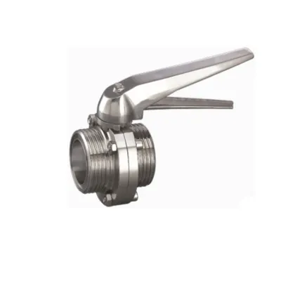 Threaded Butterfly Valve AISI 304/316L Duck Tip Type/Welded