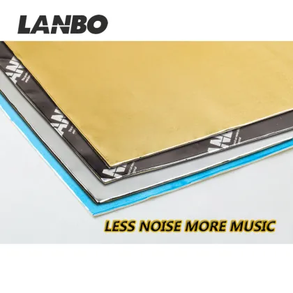 Self-Adhesive Butyl Rubber Car Sound Barrier Panel for Soundproofing
