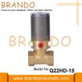 Q22HD-15 1/2 &quot;2/2 Way Pneumatic Control Piston Valve