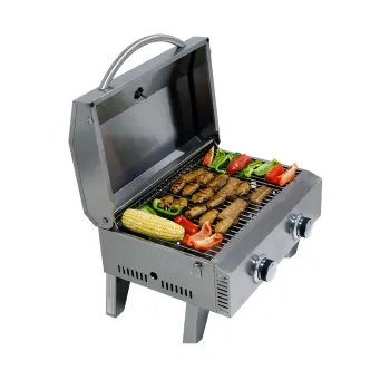 Hyxion stainless steel outdoor portable gas bbq grills