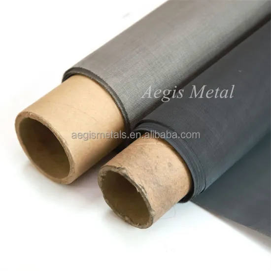 Aluminum Woven Wire Mesh: 0.20mm to 0.08mm, 40 Mesh to 200 Mesh