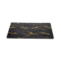 Rectangular Shape Marble Decal Melamine Tray